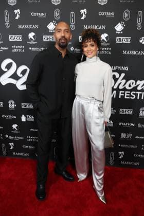 22nd Annual Hollyshorts Film Festival Closing Nigh Los Angeles CA Aug 23: Nathalie Emmanuel & Alex Lanipekum at The 22nd Annual Hollyshorts Film Festival Closing Night Credit: Admedia EDITORIAL USE ONLY  Copyright: xx AdMediax admphotosthree012303