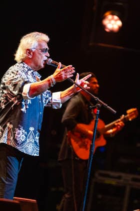 August 23, 2026, Vienna, Virginia, USA: Founder and lead singer Nicolas Reyes of the Gipsy Kings and his band perform their high-energy fusion of flamenco, rumba, salsa, and pop, featuring iconic songs, at the Filene Center at Wolf Trap in Vienna, Virginia, on Sunday, August 23, 2026. Vienna USA  - ZUMAkh2_ 20260823_znp_kh2_002 Copyright: xAlixKhalighx