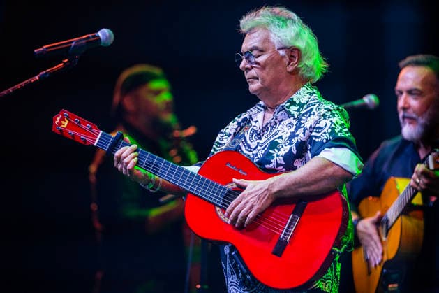 August 23, 2026, Vienna, Virginia, USA: Founder and lead singer Nicolas Reyes of the Gipsy Kings and his band perform their high-energy fusion of flamenco, rumba, salsa, and pop, featuring iconic songs, at the Filene Center at Wolf Trap in Vienna, Virginia, on Sunday, August 23, 2026. Vienna USA  - ZUMAkh2_ 20260823_znp_kh2_037 Copyright: xAlixKhalighx