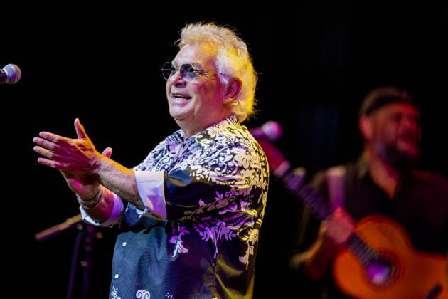 August 23, 2026, Vienna, Virginia, USA: Founder and lead singer Nicolas Reyes of the Gipsy Kings and his band perform their high-energy fusion of flamenco, rumba, salsa, and pop, featuring iconic songs, at the Filene Center at Wolf Trap in Vienna, Virginia, on Sunday, August 23, 2026. Vienna USA  - ZUMAkh2_ 20260823_znp_kh2_050 Copyright: xAlixKhalighx