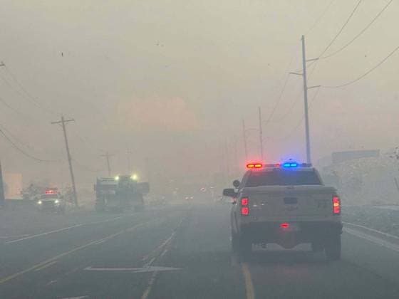 Fast-moving Hawk Fire threatens Reno, forcing thousands to evacuate RENO, NEVADA, UNITED STATES - AUGUST 23: (----EDITORIAL USE ONLY - MANDATORY CREDIT - WASHOE COUNTY SHERIFF S OFFICE HANDOUT - NO MARKETING NO ADVERTISING CAMPAIGNS - DISTRIBUTED AS A SERVICE TO CLIENTS----) Traffic restrictions are implemented on US 395 as evacuations continue due to the Hawk Fire near Reno, Nevada, United States, on August 23, 2026. Northbound traffic on US 395 is closed beginning at Parr Boulevard, while residents evacuating from areas north of Red Rock Road are directed to use US 395 to travel north. Southbound US 395 remains open for evacuation traffic, with all off-ramps between Red Rock Road and Parr Boulevard closed. Washoe County Sheriff s Offi  Copyright: x2026xAnadoluxWashoexCountyxSheriff sxOffice Handoutx