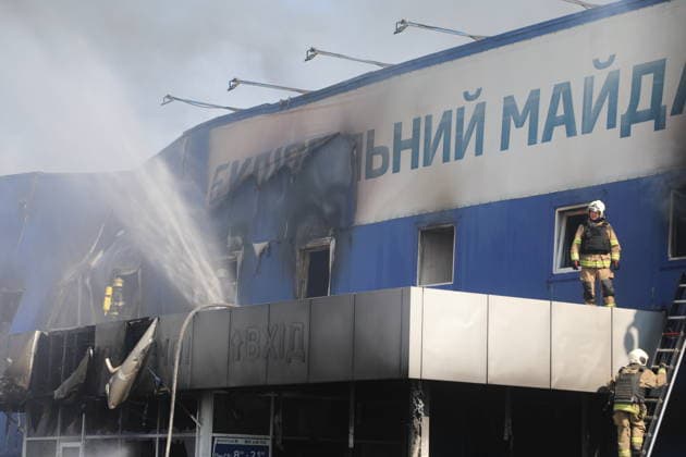 Five injured in Russian strikes on warehouse facilities in Ukraine s Odesa ODESA, UKRAINE - AUGUST 24: Firefighters work to extinguish a fire at a warehouse facility following a Russian strike in Odesa, Ukraine, on August 24, 2026. According to local authorities, five people were injured in strikes targeting warehouse facilities, with three hospitalized in moderate condition. Emergency crews continue to clear debris and deal with the aftermath of the attack at the affected sites. Arthur Shvits Anadolu Odessa Ukraine. Editorial use only. Please get in touch for any other usage.  Copyright: x2026xAnadoluxArthurxShvitsx