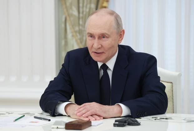 Russia India 9227869 24.08.2026 Russian President Vladimir Putin attends a meeting with Indian Foreign Minister Subrahmanyam Jaishankar at the Kremlin in Moscow, Russia. Sergei Karpukhin Sputnik Moscow Russia  Copyright: xSergeixKarpukhinx