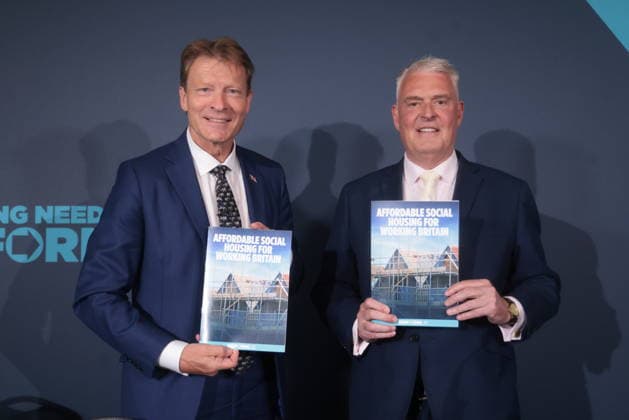 . 24 08 2026. London, United Kingdom. Reform Press Conference Richard Tice & Lee Anderson. Reform UK hold press conference hosted by Richard Tice & Lee Anderson in Westminster.  xMartynxWheatleyx xi-Imagesx IIM-26959-0021