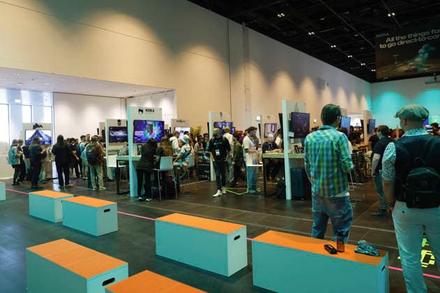 Welcome und Opening der Entwicklerkonferenz für die Videospielbranche gamescom dev im Confex Conference Center auf dem Gelände der Koelnmesse. Köln, 24.08.2026 *** Welcome and Opening of the gamescom dev video game industry developer conference at the Confex Conference Center on the Koelnmesse grounds in Cologne, August 24, 2026 Foto:xR.xStoffelsx xFuturexImagex gamescon_dev_6804