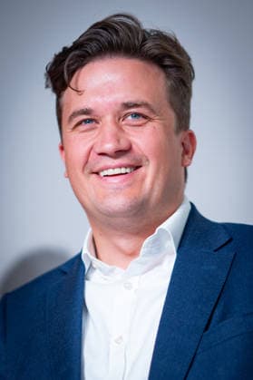 Lukas Krieger, CDU, während der Präsentation des Wahl-o-Maten;Wahl-o-Mat zur Berliner Landeswahl 2026 geht online - Vorstellung des Wahl-o-Maten, Berlin Berlin Deutschland Berliner Landeszentrale für pol *** Lukas Krieger, CDU, during the presentation of the Wahl o Maten for the 2026 Berlin state election; the online presentation of the Wahl o Maten, Berlin, Berlin, Germany, Berlin State Office for Pol