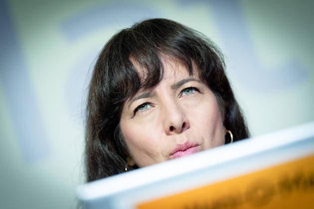 Elif Eralp, Die Linke Berlin, Berliner Wahl-O-Mat, Elif Eralp, Die Linke Berlin Berlin GER *** Elif Eralp, Die Linke Berlin, Berliner Wahl O Mat, Elif Eralp, Die Linke Berlin, Berlin, GER
