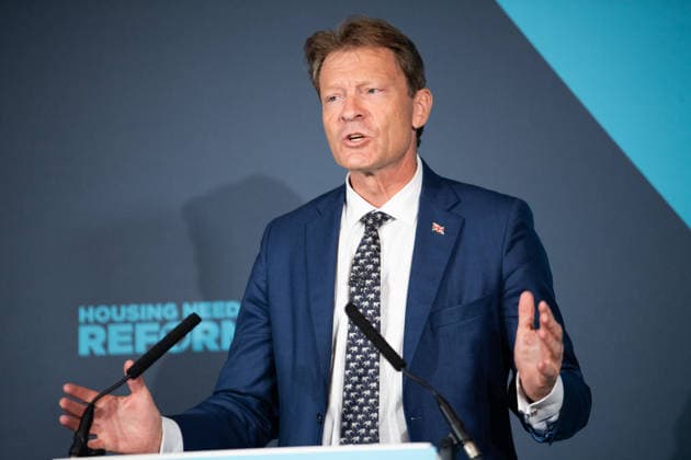 Reform UK Press Conference at Royal Institution of Chartered Surveyors, London, UK - Mon 24 August 2026 Richard Tice - Deputy Leader of Reform UK speaks at a Reform UK Press Conference at Royal Institution of Chartered Surveyors in London, England, UK on Monday 24 August, 2026., Credit:Justin Ng Avalon UK, England, London, Royal Institution of Chartered Surveyors  Copyright: xJustinxNgx xAvalonx 1128198484