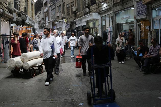 Daily life continues in Tehran as tensions between Iran and the US persist TEHRAN, IRAN - AUGUST 24: (RESTRICTIONS: NO Access Israel Media Persian Language TV Stations Outside Iran Strictly No Access BBC Persian VOA Persian Manoto TV Iran International TV) Daily life continues as tensions between Iran and the United States persist in the Iranian capital Tehran, on August 24, 2026. US President Donald Trump said he had announced an unprecedented economic D-Day operation targeting Iran and threatened countries supporting the Tehran administration with severe economic consequences. Fatemeh Bahrami Anadolu Tehran Iran. Editorial use only. Please get in touch for any other usage.  Copyright: x2026xAnadoluxFatemehxBahramix
