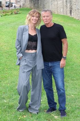 Angouleme Film Festival - Jury Photocall Sara Mortensen and Franck Dubosc attends Jury Photocall as part of the 19th Angouleme Film Festival in Angouleme, August 24, 2026, France. Photo by Jerome Domine ABACAPRESS.COM Angouleme France  Copyright: xDominexJerome ABACAx
