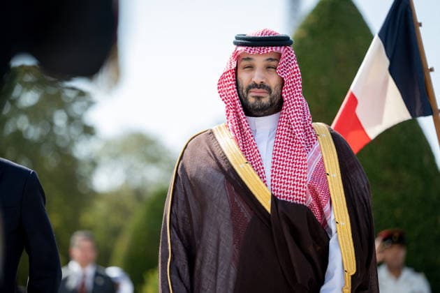 Mohammed bin Salman is Welcomed by French PM Lecornu - Paris Saudi Arabia s Crown Prince Mohammed bin Salman during a welcome ceremony as part of his two-day official visit to France, at the Hotel des Invalides in Paris, France on August 24, 2026. Photo by Alexis Jumeau ABACAPRESS.COM Paris France  Copyright: xJumeauxAlexis ABACAx
