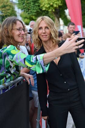 Opening Red Carpet 19th Angouleme French-Speaking Film Festival Sandrine Kiberlain attends the Opening Red Carpet at the 19th Angouleme French-Speaking Film Festival on August 24, 2026 in Angouleme, France. Photo by Franck Castel ABACAPRESS.COM Angouleme  Copyright: xCastelxFranck ABACAx