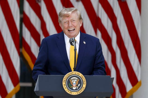 White House Coverage US President Donald Trump delivers remarks during an education event in the Rose Garden of the White House in Washington DC, USA, 24 August 2026. President Trump and Secretary McMahon highlighted the administration’s school choice program as the new academic year begins. WASHINGTON DISTRICT OF COLUMBIA United States  Copyright: xPool ABACAx