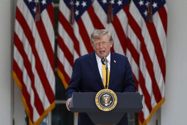 White House Coverage US President Donald Trump delivers remarks during an education event in the Rose Garden of the White House in Washington DC, USA, 24 August 2026. President Trump and Secretary McMahon highlighted the administration’s school choice program as the new academic year begins. WASHINGTON DISTRICT OF COLUMBIA United States  Copyright: xPool ABACAx