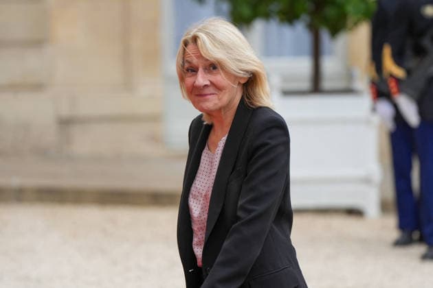 French Culture Minister Catherine Pegard and President of the Republic Emmanuel Macron welcome His Royal Highness Mohammed bin Salman bin Abdulaziz Al Saud, Crown Prince and Prime Minister of Saudi Arabia, to strengthen the strategic partnership between the two countries at the Élysée Palace in Paris, France, on August 24, 2026. Anne Sophie Guebey, Bestimage  Copyright: xAnne-SophiexGuebeyx xBestimagexAnne-SophiexGuebeyx xBestimagex