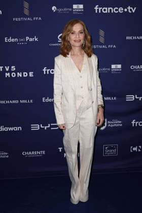 Festival du Film Francophone d AngouleÌ‚me 2026 - jour 1 Isabelle Huppert Photocall de la CÃ rÃ monie d Ouverture du Festival du Film Francophone d AngouleÌ‚me 2026, le 24 aoÃ»t 2026.  Copyright: xFabricexChasseryx
