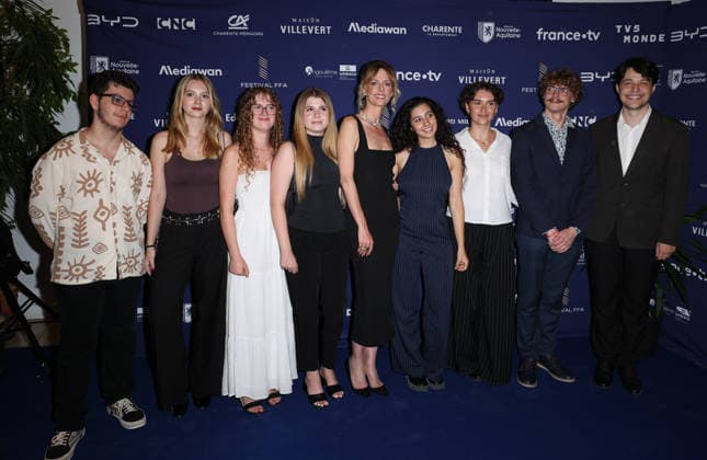 Festival du Film Francophone d AngouleÌ‚me 2026 - jour 1 Sara Mortensen , prÃ sidente du jury des Ã tudiants Photocall de la CÃ rÃ monie d Ouverture du Festival du Film Francophone d AngouleÌ‚me 2026, le 24 aoÃ»t 2026.  Copyright: xFabricexChasseryx