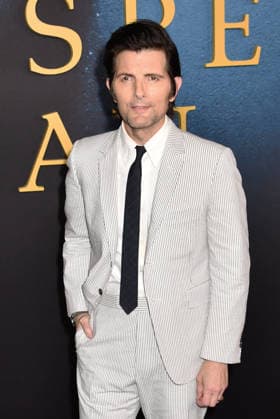 NEW YORK, NY - AUGUST 24: Adam Scott at the Netflix New York Premiere of The Whisper Man at The Paris Theatre on August 24, 2026 in New York City. Copyright: xmpi099 MediaPunchx