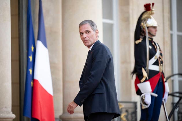 President Macron Welcomes Saudi Crown Prince Mbs For An Official Dinner - Paris Rodolphe Saade, Chairman and Chief Executive Officer of the CMA CGM Group arrives to attend an official dinner in honour of Saudi Crown Prince Mohammed bin Salman at the Elysee Palace in Paris, France, August 24, 2026. Photo by Eliot Blondet ABACAPRESS.COM Paris France France  Copyright: xBlondetxEliot ABACAx