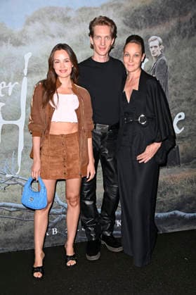 Emilia Schüle, Paul Boche und Jeanette Hain beim Special Screening des Kinofilms Der Heimatlose im AchtBerlin. Berlin, 24.08.2026 *** Emilia Schüle, Paul Boche, and Jeanette Hain at the special screening of the film *Der Heimatlose* at AchtBerlin in Berlin, August 24, 2026 Foto:xN.xKubelkax xFuturexImagex heimatlose_6807
