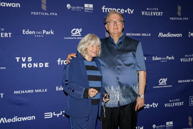Angoulême Film Festival 2026 Opening Ceremony Marie France Briere, Dominique Besnehard 459122 August 24, 2026  Copyright: xLionelxGuericolas MPPx STAR_459122_012