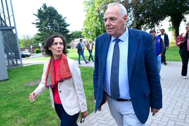 Visit by Commissioner Hadja Lahbib to the Belgian High Fens HAUTES FAGNES, BELGIUM - AUGUST 25 : Visit by Commissioner Hadja Lahbib to the Belgian High Fens, accompanied by Minister-Presidents Adrien Dolimont and the Governor of the Province of Liège, Hervé Jamar, followed by a press briefing in Sourbrodt on August 25, 2026 in Hautes Fagnes, Belgium, 25 08 2026 Hautes Fagnes Belgium  Copyright: xDidierxLebrunx