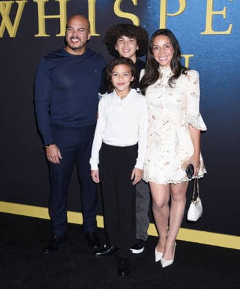 Netflix premiere of The Whisper Man at The Paris Theatre Featuring: Acston Luca Porto and his family Where: New York, United States When: 24 Aug 2026 Credit: Darla Khazei INSTARimages EDITORIAL USE ONLY. NOT FOR USE BY NEWSPAPERS BASED IN THE UK. Copyright: xx instar55942930