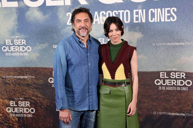 Rodrigo Sorogoyen presents his film *El ser querido* in Madrid. Javier Bardem and Vicky Luengo pose at the photocall for the film *El ser querido* on August 25, 2026, in Madrid, Spain. CELEBRITIES MOVIES FILM PHOTOCALL Raú Madrid Madrid Spain  Copyright: xRaulxTerrelx 7731444