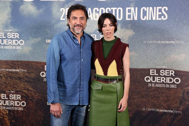 Rodrigo Sorogoyen presents his film *El ser querido* in Madrid. Javier Bardem and Vicky Luengo pose at the photocall for the film *El ser querido* on August 25, 2026, in Madrid, Spain. CELEBRITIES MOVIES FILM PHOTOCALL Raú Madrid Madrid Spain  Copyright: xRaulxTerrelx 7731445