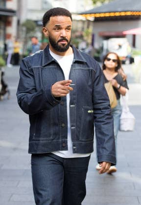 Craig David seen leaving Global Radio in a Disc Raw Denin Jacket and denim jeans with white Loafers after being on the Breakfast show Where: London, United Kingdom When: 25 Aug 2026 Credit: Richard Lincoln Cover Images EDITORIAL USE ONLY. NOT FOR USE BY NEWSPAPERS BASED IN THE UK. Copyright: xx coverimg55943956