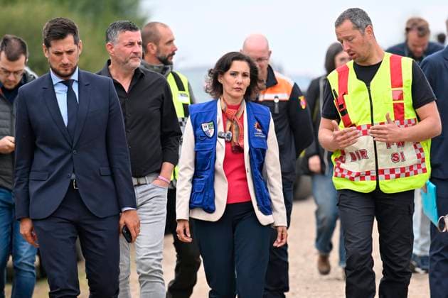 Visit by Commissioner Hadja Lahbib to the Belgian High Fens HAUTES FAGNES, BELGIUM - AUGUST 25 : Visit by Commissioner Hadja Lahbib to the Belgian High Fens, accompanied by Minister-President Adrien Dolimont in Sourbrodt and Botrange on August 25, 2026 in Hautes Fagnes, Belgium, 25 08 2026 Hautes Fagnes Belgium  Copyright: xDidierxLebrunx