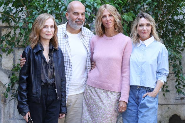 Angouleme Film Festival - Ni vue Ni connue Photocall Isabelle Huppert, Marc Fitoussi, Sandrine Kiberlain and Anne Marivin attends the Ni vue Ni connue Photocall as part of the 19th Angouleme Film Festival in Angouleme, August 25, 2026, France. Photo by Jerome Domine ABACAPRESS.COM Angouleme France  Copyright: xDominexJerome ABACAx