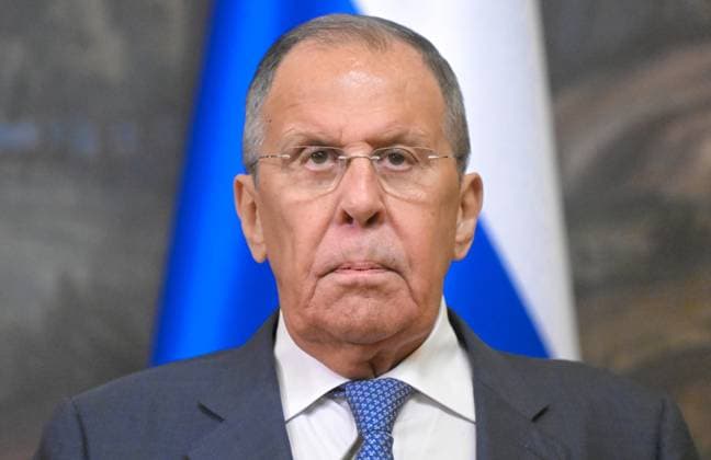 Russia Vatican 9228352 25.08.2026 Russian Foreign Minister Sergey Lavrov attends a joint news conference with Vatican s Secretary for Relations with States archbishop Paul Richard Gallagher following a meeting in Moscow, Russia. Sergey Guneev Sputnik Moscow Russia  Copyright: xSergeyxGuneevx