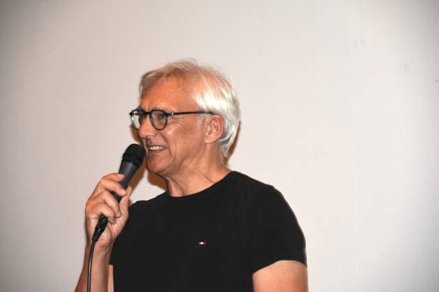 Matthias Helwig Festivalleiter Starnberg 25.08.2026 Kino Breitwand Starnberg 20.FSFF Fuenf Seen Filmvestival Pressekonferenz Foto Starnberg *** Matthias Helwig, Festival Director, Starnberg, August 25, 2026, Kino Breitwand, Starnberg, 20th FSFF Five Lakes Film Festival, Press Conference, Photo, Starnberg