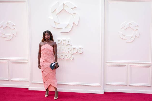 Sports stars arrive at the PFA Awards 2026 at the Royal Opera House in Manchester, United Kingdom Featuring: Eni Aluko Where: Manchester, United Kingdom When: 25 Aug 2026 Credit: Alex Cropper Cover Images EDITORIAL USE ONLY. NOT FOR USE BY NEWSPAPERS BASED IN THE UK. Copyright: xx coverimg55944380