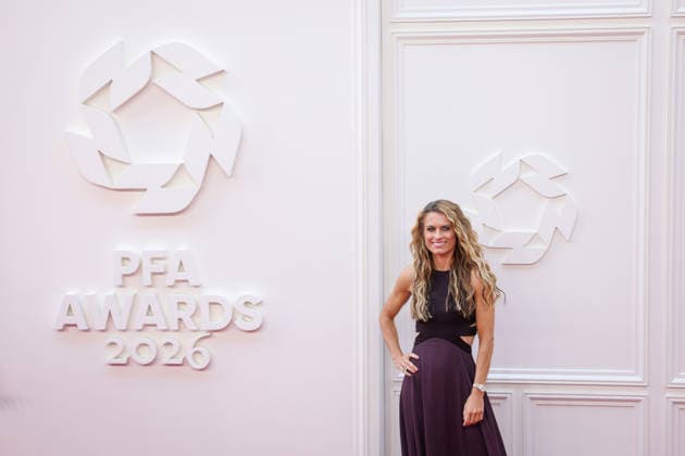 Sports stars arrive at the PFA Awards 2026 at the Royal Opera House in Manchester, United Kingdom Featuring: Karen Carney Where: Manchester, United Kingdom When: 25 Aug 2026 Credit: Alex Cropper Cover Images EDITORIAL USE ONLY. NOT FOR USE BY NEWSPAPERS BASED IN THE UK. Copyright: xx coverimg55944400