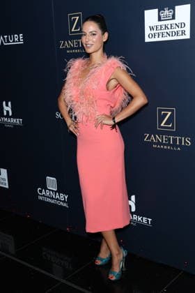 . 25 08 2026. London, United Kingdom. Spanish actress Jana Perez arriving at the Rise of The Footsoldier : Retribution premiere in London.  xStephenxLockx xi-Imagesx IIM-26960-0004