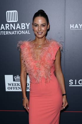 . 25 08 2026. London, United Kingdom. Spanish actress Jana Perez arriving at the Rise of The Footsoldier : Retribution premiere in London.  xStephenxLockx xi-Imagesx IIM-26960-0006