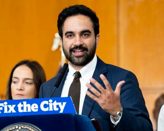 August 25, 2026, New York City, New York, United States: New York City Mayor ZOHRAN MAMDANI (D) speaking at a press conference in Manhattan Housing Court in New York City. New York City United States  - ZUMAb161 20260825_aap_b161_003 Copyright: xMichaelxBrochsteinx