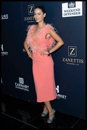 . 25 08 2026. London, United Kingdom. Spanish actress Jana Perez arriving at the Rise of the Footsoldier : Retribution premiere in London.  xStephenxLockx xi-Imagesx IIM-26960-0013