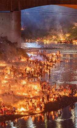 KAILI, CHINA - AUGUST 25: People burn paper offerings in designated areas to pay tribute to their departed loved ones ahead of the Zhongyuan Festival (Ghost Festival) on August 25, 2026 in Kaili, Guizhou Province of China. The Ghost Festival, also known as Zhongyuan Festival, is a traditional festival for paying respect to the dead.  Copyright: xVCGx 111662157004