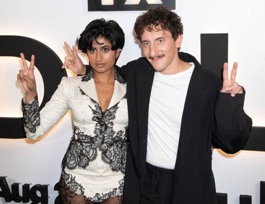 F X Adults S2 Screening in NYC F X Adults S2 Screening in NYC, Metrograph Theater, NY. 25 Aug 2026 Pictured: Amita Rao, Malik Elassal.  Copyright: xThexMegaxAgencyxMayer xMEGAx