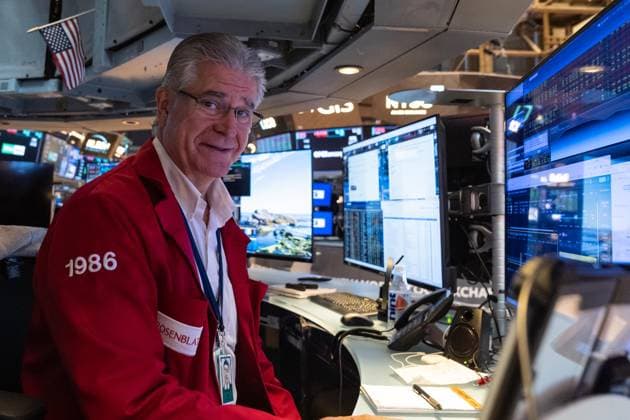 August 25, 2026, New York, New York, USA: A trader works on the trading floor of the New York Stock Exchange (NYSE) in New York, NY on August 25, 2026 New York USA - ZUMAr339 20260825_znp_r339_010 Copyright: xLevxRadinx