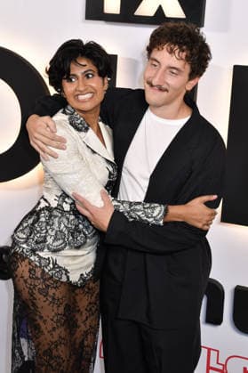 NEW YORK, NY - AUGUST 25: Amita Rao and Malik Elassal at FXÃ¢â‚¬â ¢s Adults Season 2 Premiere at Metrograph in New York City on August 25, 2026. Credit: AdMedia New York City USA - ZUMAa123 20260825_zaa_a123_103 Copyright: xJohnxFyckex