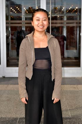 Chen Emilie Yan at the special screening of the film *Staatsschutz* at Kino International in Berlin, August 25, 2026 Foto:xM.xBehrensx xFuturexImagex staatsschutz_6804