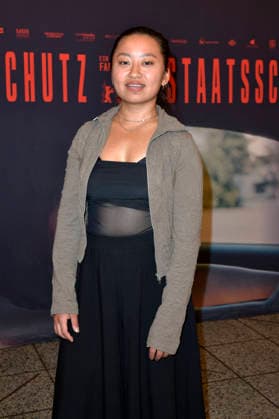 Chen Emilie Yan at the special screening of the film *Staatsschutz* at Kino International in Berlin, August 25, 2026 Foto:xM.xBehrensx xFuturexImagex staatsschutz_6806