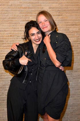 Nairi Hadodo and Devrim Lingnau at the special screening of the film *Staatsschutz* at Kino International in Berlin, August 25, 2026 Foto:xM.xBehrensx xFuturexImagex staatsschutz_6835