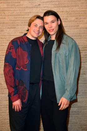 Christian Miebach and Helge Mark Lodder at the special screening of the film *Staatsschutz* at Kino International in Berlin, August 25, 2026 Foto:xM.xBehrensx xFuturexImagex staatsschutz_6837