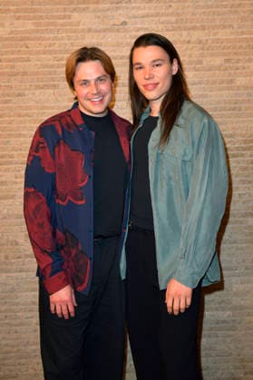 Christian Miebach and Helge Mark Lodder at the special screening of the film *Staatsschutz* at Kino International in Berlin, August 25, 2026 Foto:xM.xBehrensx xFuturexImagex staatsschutz_6839