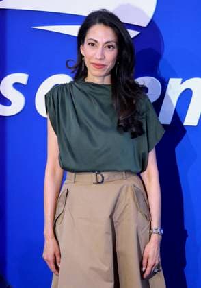 VIPs At US Open 2026 - NYC Huma Abedin arrives at the US Open for the Roger Federer special night in New York, NY on August 25, 2026. Photo by Charles Guerin ABACAPRESS.COM New York City NY United States  Copyright: xGuerinxCharles ABACAx